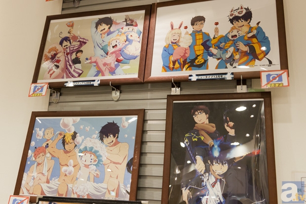 アニメイトカフェ池袋、2013年1月は『青の祓魔師-劇場版-』とコラボ！　早速取材に行ってきました！-9