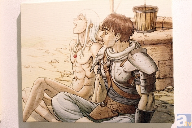 映画『ベルセルク 黄金時代篇III 降臨』の公開を記念した展示会、映画「ベルセルク 黄金時代篇」展が開催中! 実寸大「ドラゴンころし」も見れちゃいます!-1