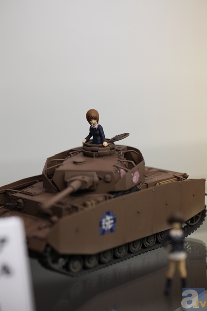 【WF2013冬】『ガールズ＆パンツァー』の展示が並ぶアーマーモデリングブースフォトレポート！-3