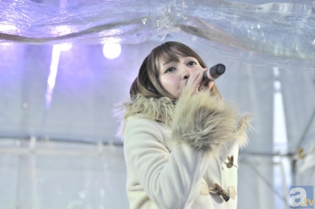 藍井エイルさんが地元札幌の一大イベント「さっぽろ雪まつり」にてライブを敢行！　雪の降る中600人のファンを沸かせる！-1