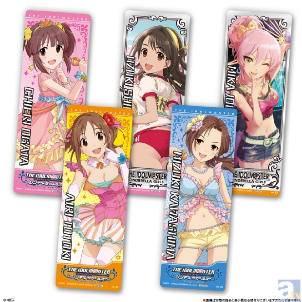 お菓子売り場に、人気アイドル総勢45名がデビュー！　「アイドルマスター　シンデレラガールズ セレクション」が3月12日（火）発売決定！-2