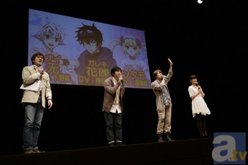 下野さん、神谷さん、遠藤さんによる、息の合ったトークとちょっぴり天然な解答が飛び交ったアニメ『カーニヴァル』開幕公演イベントの模様をレポート-10