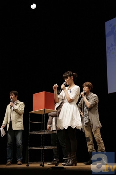 下野さん、神谷さん、遠藤さんによる、息の合ったトークとちょっぴり天然な解答が飛び交ったアニメ『カーニヴァル』開幕公演イベントの模様をレポート-28