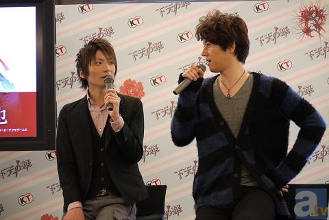 発売間近! ルビーパーティーが贈る、デンジャラスな戦国ラブロマンPSP『下天の華』完成発表会をレポート!-7