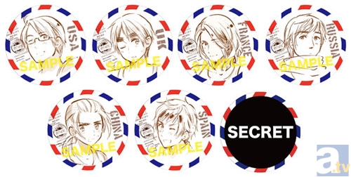 これで世界一周できるかも!?　エアメール風コースターを手に入れよう♪　『ヘタリア The Beautiful World』DVD発売記念フェア 開催決定!!-1