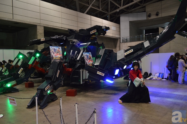 【ACE2013】『ムシブギョー』、カブトムシ型巨大ロボット、カブトムシRX-03に乗ってみた！の画像-1