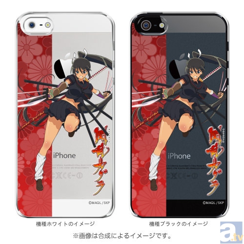 アニメ『閃乱カグラ』のiPhone5専用のキャラクタースマホケースが6種発売！-2