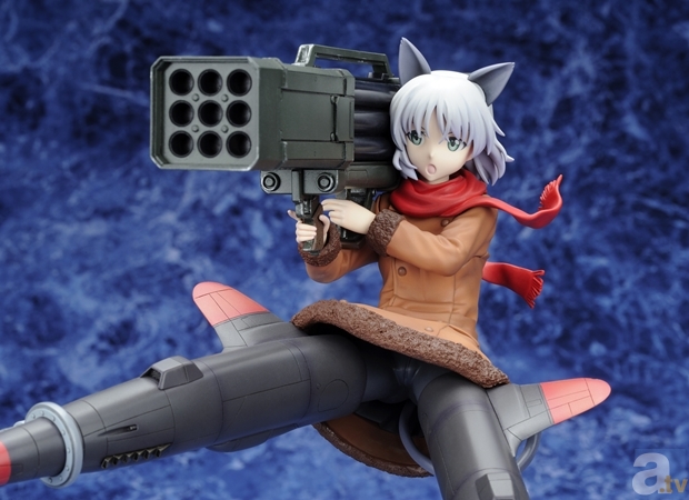 『ストライクウィッチーズ2』のサーニャ・V・リトヴャクのハイクオリティなフィギュアが、「ロケットブースターVer.」で登場!-1