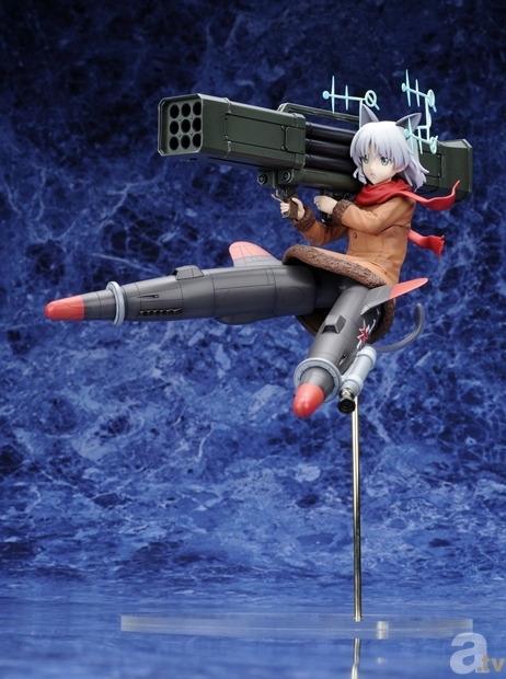 『ストライクウィッチーズ2』のサーニャ・V・リトヴャクのハイクオリティなフィギュアが、「ロケットブースターVer.」で登場!-2