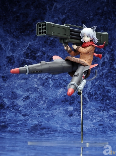 『ストライクウィッチーズ2』のサーニャ・V・リトヴャクのハイクオリティなフィギュアが、「ロケットブースターVer.」で登場!-7