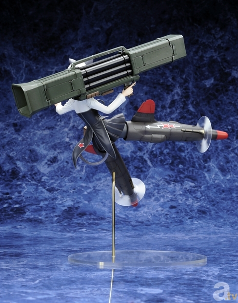 『ストライクウィッチーズ2』のサーニャ・V・リトヴャクのハイクオリティなフィギュアが、「ロケットブースターVer.」で登場!-11