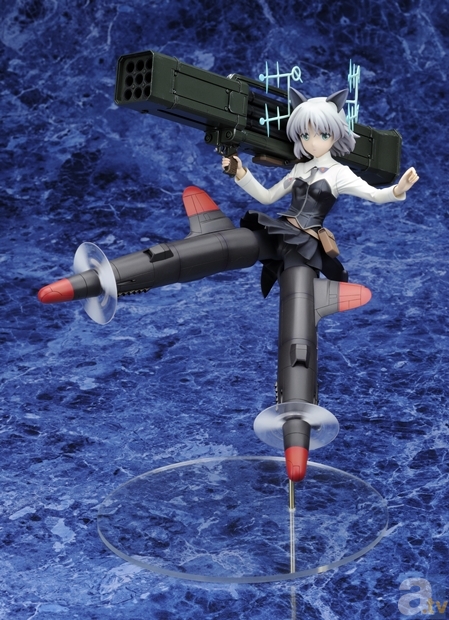 『ストライクウィッチーズ2』のサーニャ・V・リトヴャクのハイクオリティなフィギュアが、「ロケットブースターVer.」で登場!-13