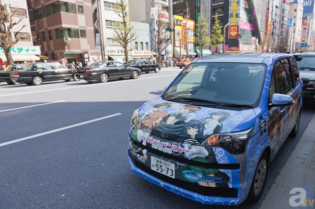 アムラックス東京『ガルパン』公式痛車タイムレンタルに乗ってきました！の画像-1