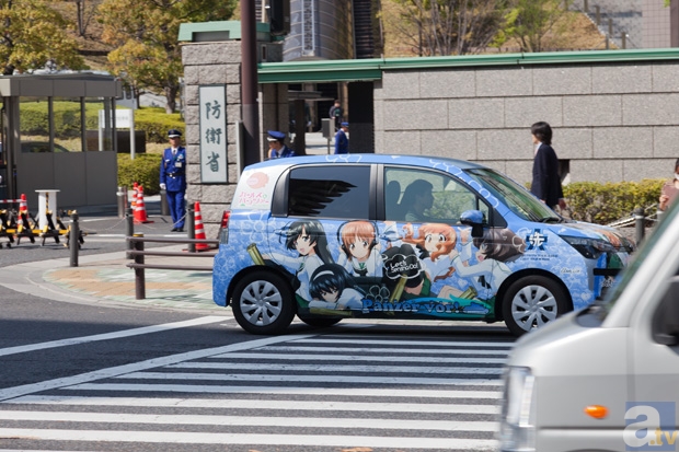 アムラックス東京『ガルパン』公式痛車タイムレンタルに乗ってきました！の画像-5