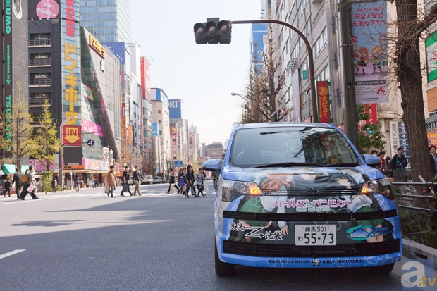 アムラックス東京『ガルパン』公式痛車タイムレンタルに乗ってきました！の画像-8