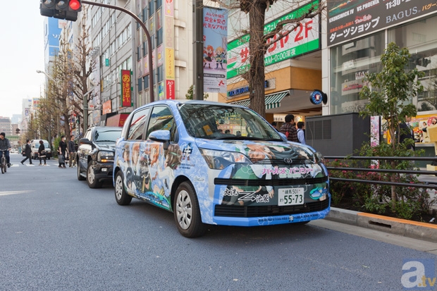 アムラックス東京『ガルパン』公式痛車タイムレンタルに乗ってきました！-9