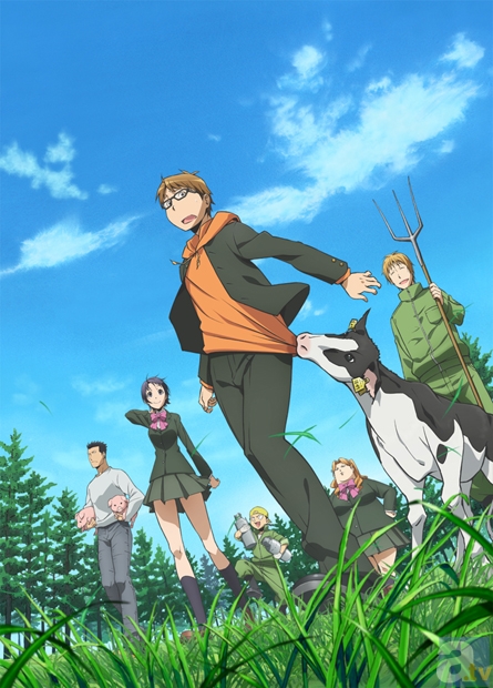 テレビアニメ『銀の匙 Silver Spoon』2013年7月よりノイタミナほかにて放送決定！　さらにキービジュアル＆スタッフ情報も解禁!!-1