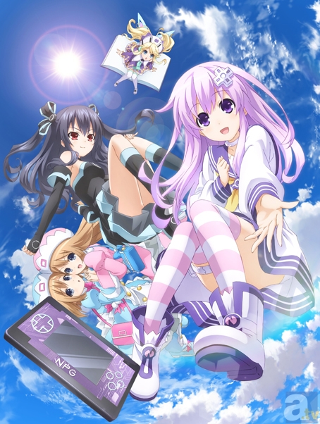 7月新番『超次元ゲイム ネプテューヌ』より、キービジュアル第2弾(妹)が解禁! 公式痛車情報の追加発表も!-1