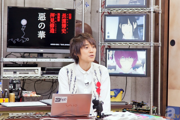 『吉田尚記がアニメで企んでる』、第7回放送のゲストは『惡の華』の原作者・押見修造先生、監督・長濵博史さん-1