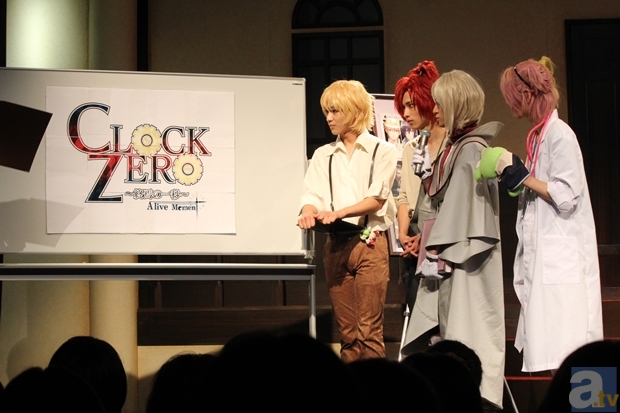 4人のキャストがステージ衣装を初お披露目！　舞台版『CLOCK ZERO ～終焉の一秒～』制作発表会の新情報をお届け！-4
