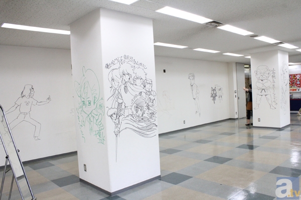 小学館ビル・ロビーに有名作家らの「ラクガキ」がズラリ！　8月24日・25日にはロビーを一般公開-4