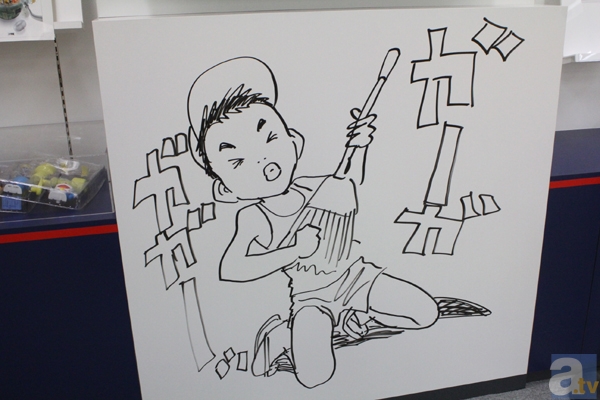 小学館ビル・ロビーに有名作家らの「ラクガキ」がズラリ！　8月24日・25日にはロビーを一般公開-28