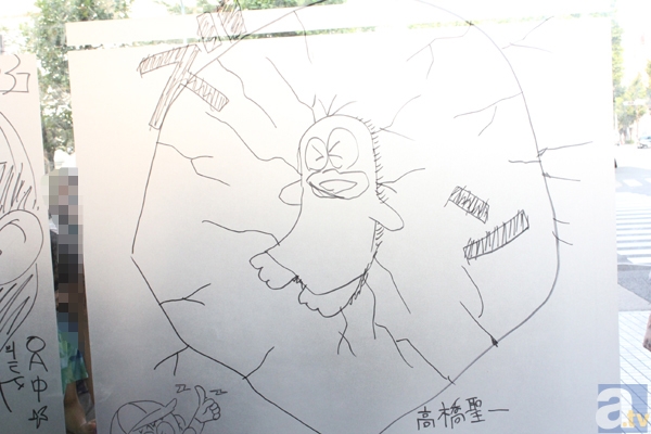 小学館ビル・ロビーに有名作家らの「ラクガキ」がズラリ！　8月24日・25日にはロビーを一般公開-25