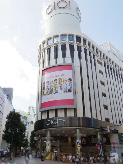 スペシャルディスク第2弾『うたの☆プリンスさまっ♪MUSIC2』発売記念！　渋谷に巨大広告が出現！-2