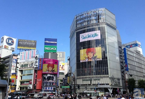 スペシャルディスク第2弾『うたの☆プリンスさまっ♪MUSIC2』発売記念！　渋谷に巨大広告が出現！の画像-3