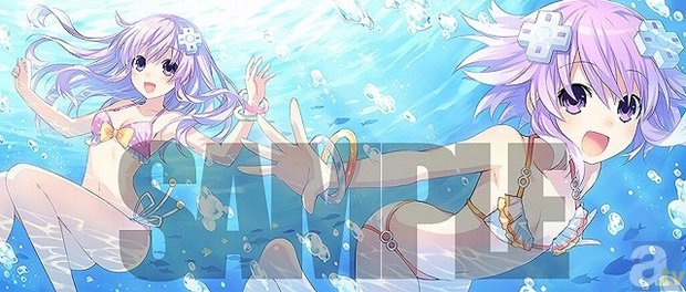 アニメ『超次元ゲイム ネプテューヌ』BD/DVD Vol.1特典抱き枕カバーラフと法人別特典のカラーイラストが到着！-3