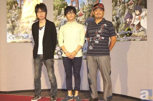 監督の石平信司さん、寺島拓篤さん、前野智昭さんがアニメ「ログホラ」を語る！　『ログ・ホライズン』試写会イベントレポート-6