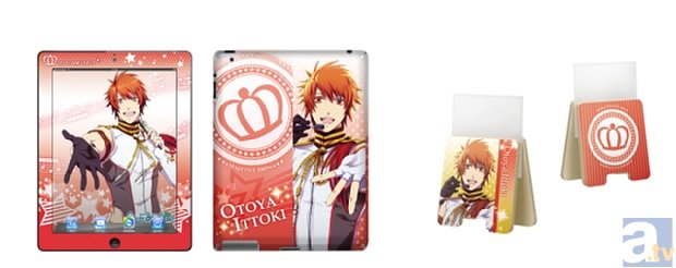 『うたの☆プリンスさまっ♪マジLOVE2000％』のiPad用デザスキン＆メモスタンドが、デザエッグより発売決定！-1