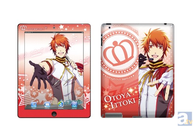 『うたの☆プリンスさまっ♪マジLOVE2000％』のiPad用デザスキン＆メモスタンドが、デザエッグより発売決定！-2