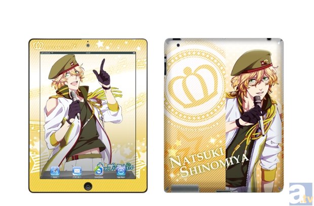 『うたの☆プリンスさまっ♪マジLOVE2000％』のiPad用デザスキン＆メモスタンドが、デザエッグより発売決定！-3
