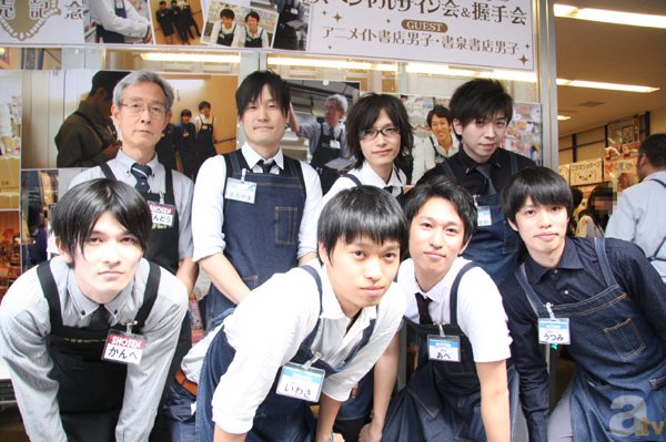 8人のイケメン書店店員が乙女の聖地・池袋でふれあい！　写真集『書店男子』発売記念イベントレポート-1