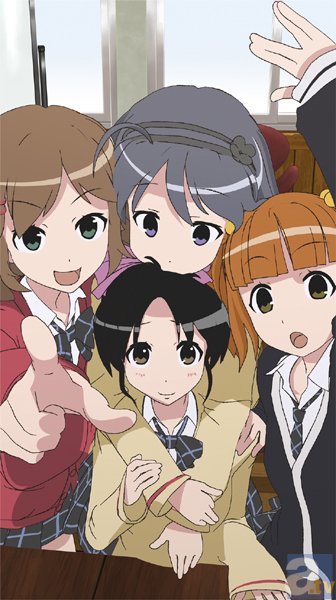 テレビアニメ『てさぐれ！部活もの』＃1「歓迎」より先行場面カットが到着！　さらに日テレ初のニコ生での地上波同時放送も決定-6