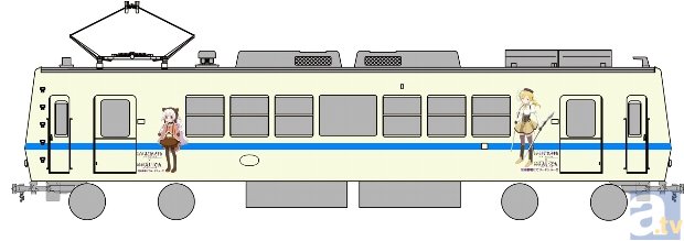 『劇場版 魔法少女まどか☆マギカ ［新編］ 叛逆の物語』×叡山電車　京都でコラボトレインが運行開始！　特別乗車券も発売決定！-3