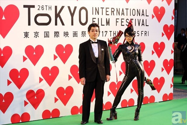 妖艶な「BAYONETTA」（ベヨネッタ）が、東京国際映画祭で六本木を悩殺！　映画公式サイトも新規ビジュアルにリニューアル！-1