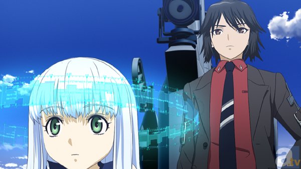 テレビアニメ『蒼き鋼のアルペジオ -アルス・ノヴァ-』第3話「要塞港、横須賀」より場面カット到着-2