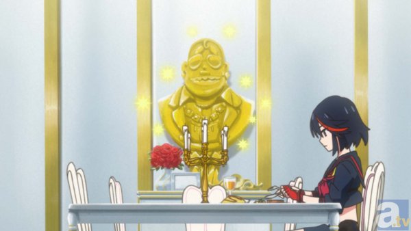 テレビアニメ『キルラキル』第7話「憎みきれないろくでなし」より場面カットが到着
