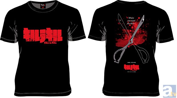 着ル斬ル飢ル鬼ル、生キル!『キルラキル』×193tコラボ、Tシャツ&パーカーが発売!-2