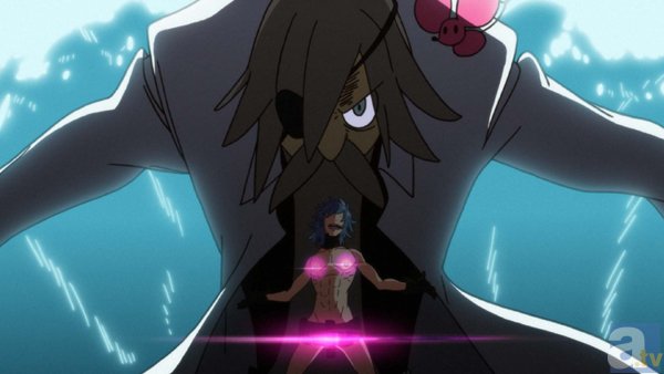 テレビアニメ『キルラキル』第16話「女はそれを我慢できない」より場面カットが到着