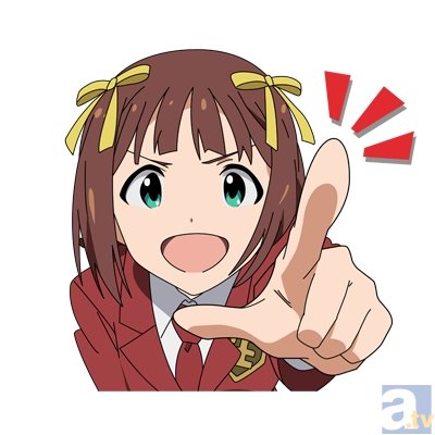 プロデューサーさんっ! スタンプですよっ! スタンプっ! 「アイドルマスター」LINEスタンプが、本日2月20日より配信開始!-1