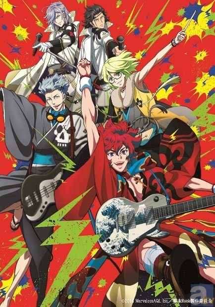 PSP（R）『幕末Rock』が、2014年7月よりテレビアニメ化決定！　アニメキービジュアル、スタッフ＆キャスト情報が到着！の画像-1