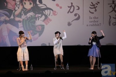 オンエアでは“次回予告シーン”も注目です！　テレビアニメ『ご注文はうさぎですか？』先行上映イベントレポート-3