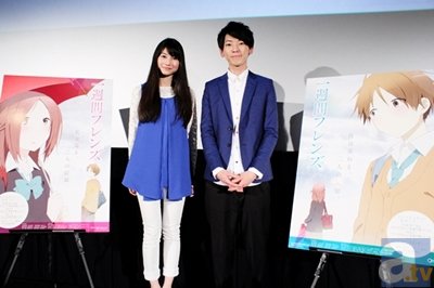 主演のおふたりによるトークに加え、細谷佳正さんのビデオメッセージも上映！　アニメ『一週間フレンズ。』完成披露先行上映会のレポートをお届け！-1