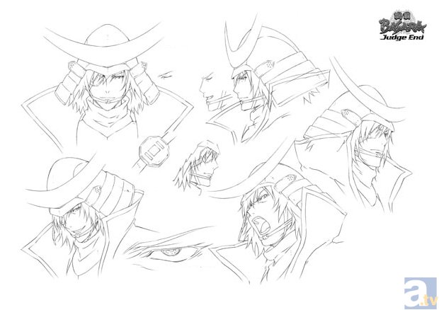 新作テレビアニメシリーズ『戦国BASARA Judge End』より、スタッフ情報&キャラクター設定画を大公開!-2