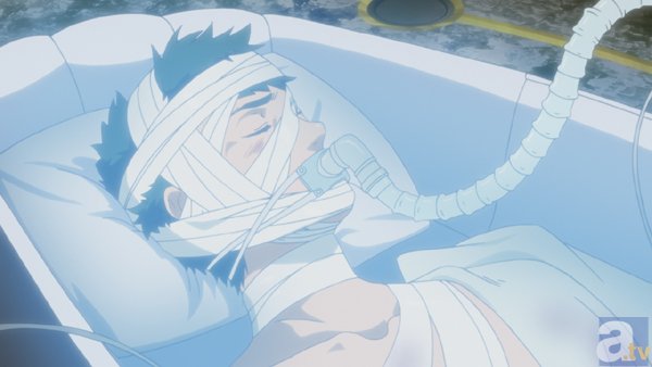 テレビアニメ『ノブナガ・ザ・フール』第十九話「運命の輪」より場面カット到着