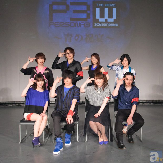 蒼井翔太さん、阿澄佳奈さんらが出演した、舞台『PERSONA3 the Weird Masquerade～青の祝宴～』イベントレポート-17