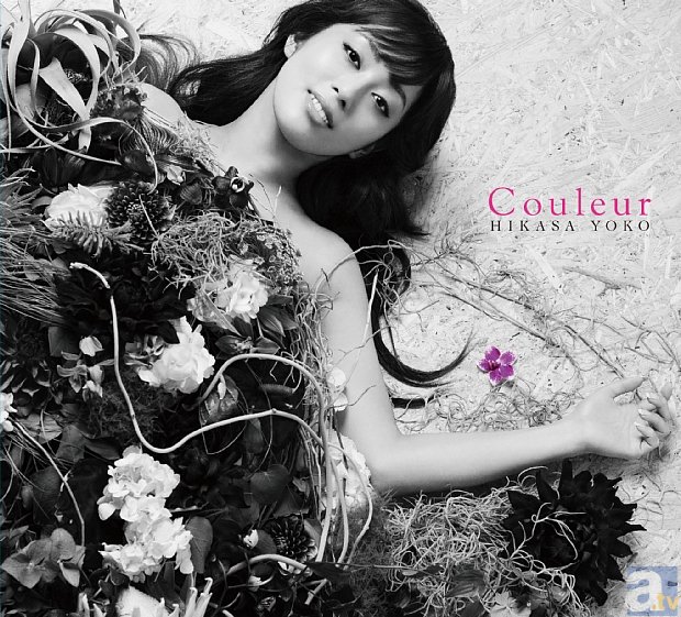 9月3日発売の日笠陽子1stアルバム「Couleur」より、花まみれのジャケット写真を公開！　さらに「日笠陽子2014ライブツアー」追加公演が決定！-2